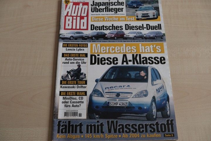 Deckblatt Auto Bild (11/1999)